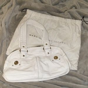 Marc by Marc Jacobs White Leather Handbag